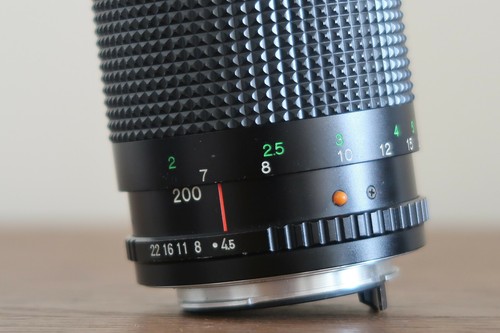COSINA LENS 1:4.5 80-200MM MC COSINON-Z MADE IN JAPAN PENTAX MOUNT A CLASSIC - Picture 3 of 4