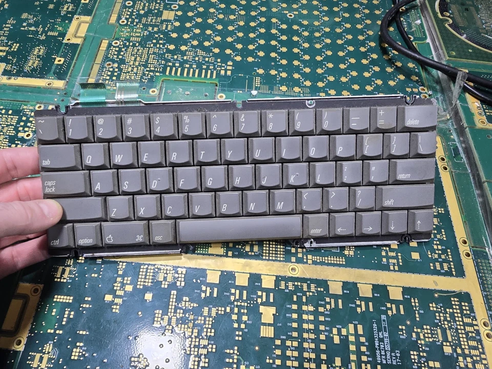 Apple PowerBook 150 Exact Untested US Acer D/C EE437 Keyboard EM43601735PA-PARTS - Image 3 of 4