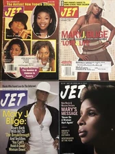 Mary J Blige 1995-2010 JET Magazine Lot of 4 No More Drama