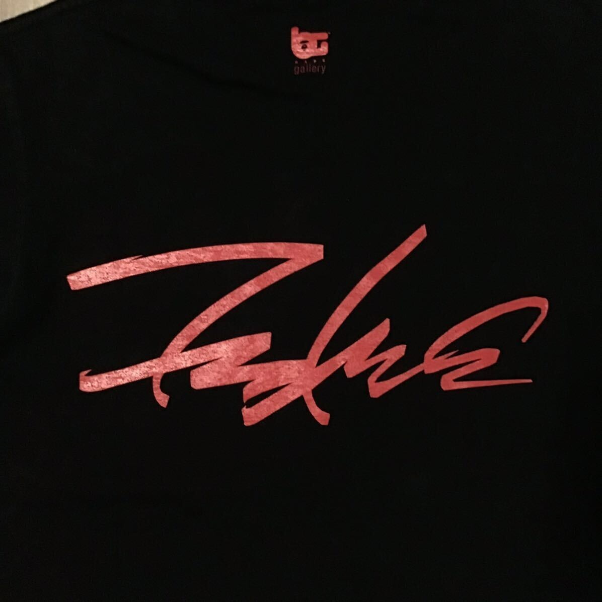2003 Futura × Bape Gallery limited T-shirt Black A Bathing Ape