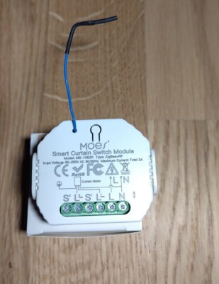 MOES Zigbee tuya Rollladensteuerung Smart Curtain Switch Amazon Alexa und Google