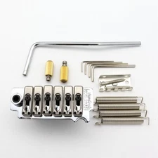 Wilkinson WVS50IIK Tremolo Bridge Stainless Steel Saddles for Strat Guitar chrom
