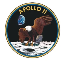 4" NASA APOLLO 11 STICKER DECAL USA MADE