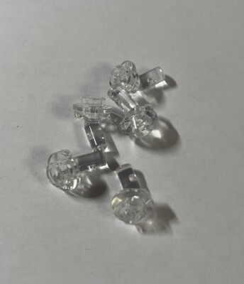 5x LEGO 65578  1L Stange Bar  transparent Trans-Clear New