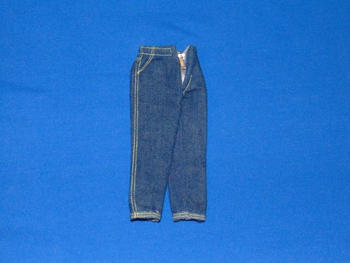 VINTAGE BARBIE PICNIC SET JEANS 967 BLUE JEANS PAK JEANS