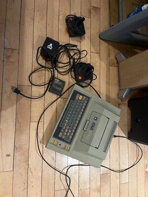 Atari 400 Computer Console System, basic and Pac-Man cartridges and 2 ...