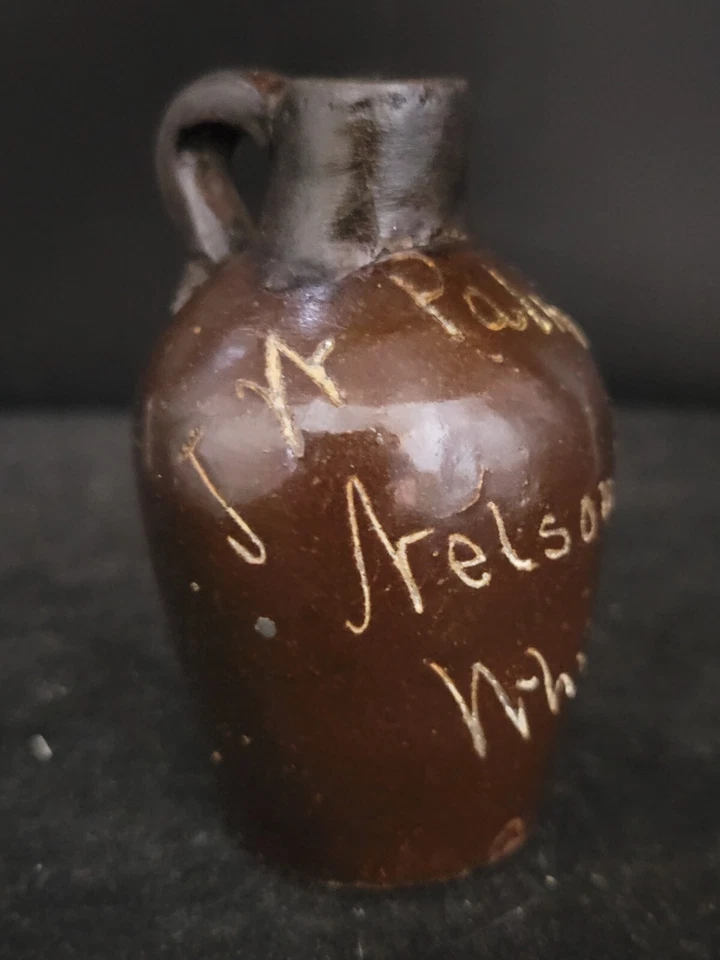 СТАРЫЙ JW PALMER NELSON CO KY МИНИ СКРЕТЧ ВИСКИ КУВШИН PRE-PRO ИЗЯЩНЫЙ @3 - Изображение 4 из 4