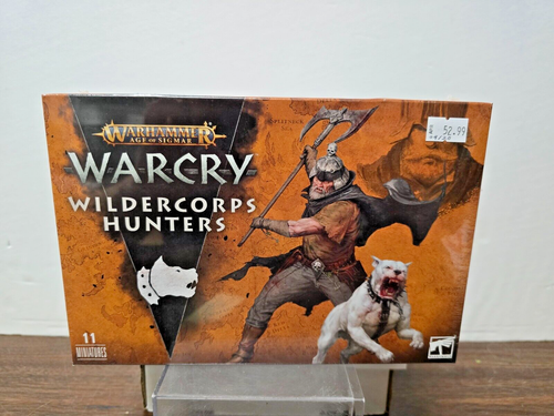 Warhammer Age Of Sigmar: Warcry - Wildercorps Hunters, Scatola Games Workshop Nuova
