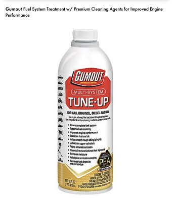 Gumout Multi-System Tune-Up For Gas, Ethanol, Diesel and Oil - 16 oz Bottle