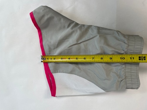 Danskin Now Girls Active Shorts Soft Silver/Arctic White Size XL (14-16) - Picture 6 of 7
