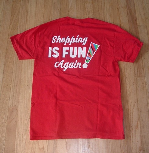Vintage Attention Kmart Shoppers Short Sleeve T-Shirt EUC! Size M - Picture 4 of 5