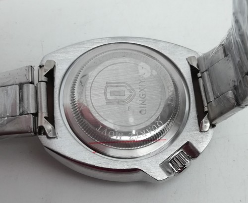 Qingxiya Herrenuhr,Taucheruhr,Leuchtzeiger,Drehlünette,Datumsanzeige,Uhr läuft, - Bild 8 von 9