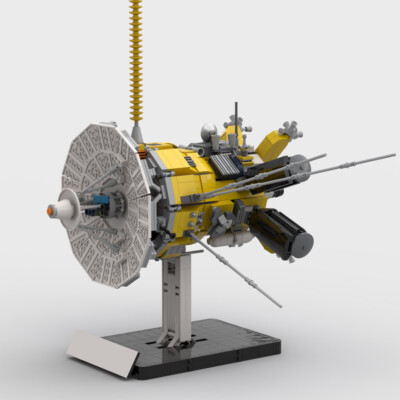 YOUFOY Cassini Huygens Space Probe Model 1:12 Scale 2096 Pieces for Adults