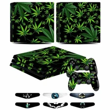Sticker Decals for PS4 PRO Playstation 4 PRO Console & 2 Controller Skin Cover