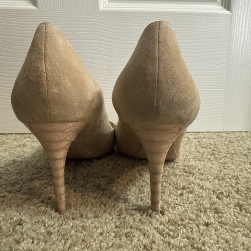 alexandre birman Beige Suede pump 41 - Picture 5 of 10