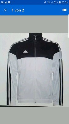 adidas jacke schwarz weiß herren