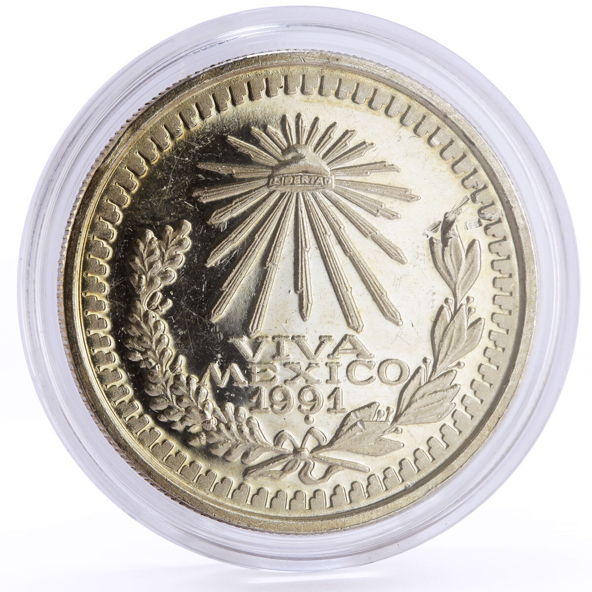 [PCGS]メキシコ1991年独立の天使1onzaLibertad銀貨 9361 $_57.JPG?set_id=880000500F