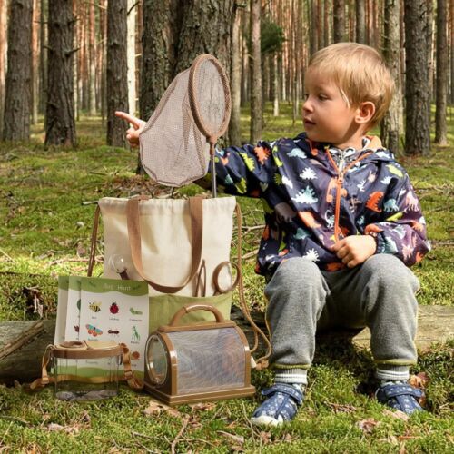 Robud Kids Outdoor Explorer Kit - Bug Catcher Kit with Bug Viewer, Butterfly Net - Picture 3 of 7