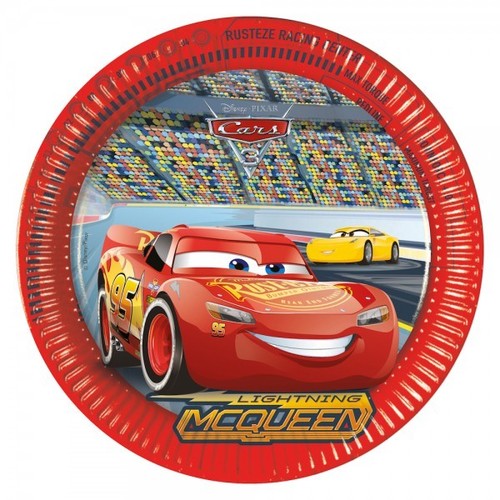Disney Cars 3 Kindergeburtstag Party Set Geburtstag Deko Motto Partygeschirr - Bild 2 von 30