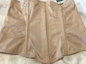 NWT CURVATION 5303483 Hook & Eye True Nude 4XL Waist Cincher Corset