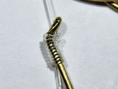 Ganci passerella oro Snelled Wide Gap 6 per confezione 1/0, 2/0 o 3/0 leader 18 pollici - Foto 3 di 6