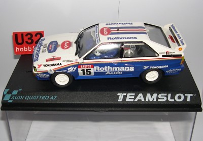 Slot Car team slot 12304 Audi Quattro A2 #15 YPRES24 1986 Rothmans J. Bosch