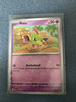 Natu 071/182 Pokemon Paradox Rift Karte Deutsch