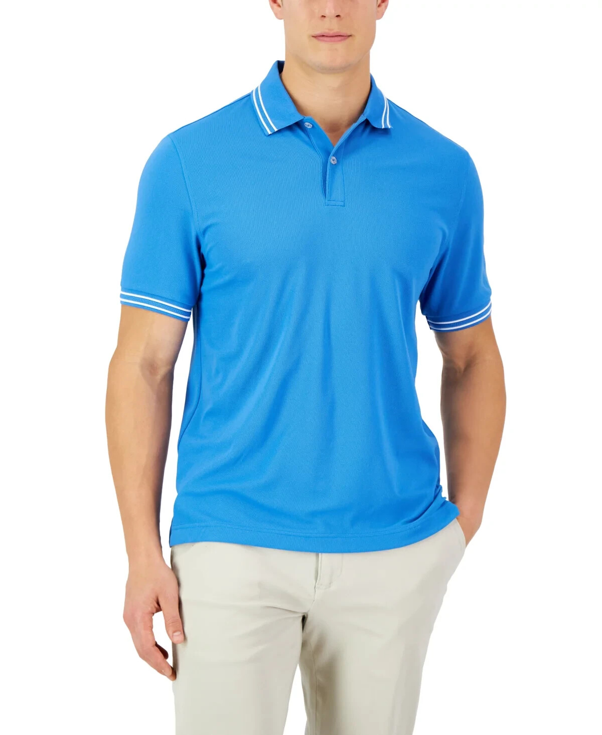 КЛУБНАЯ рубашка поло василькового цвета Performance Lightweight Regular Fit 2XL