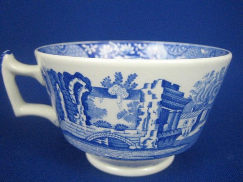Spode made in England Original Blue Italian Cup & Saucer Set New - 第 3/5 張圖片
