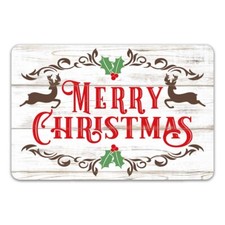 Merry Christmas Holiday Theme Christmas Winter Metal Sign 108120097002