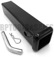 12" Ball Mount Receiver Weld on Tube Hitch Ball Mount Receiver Long Fits 2" x 2"