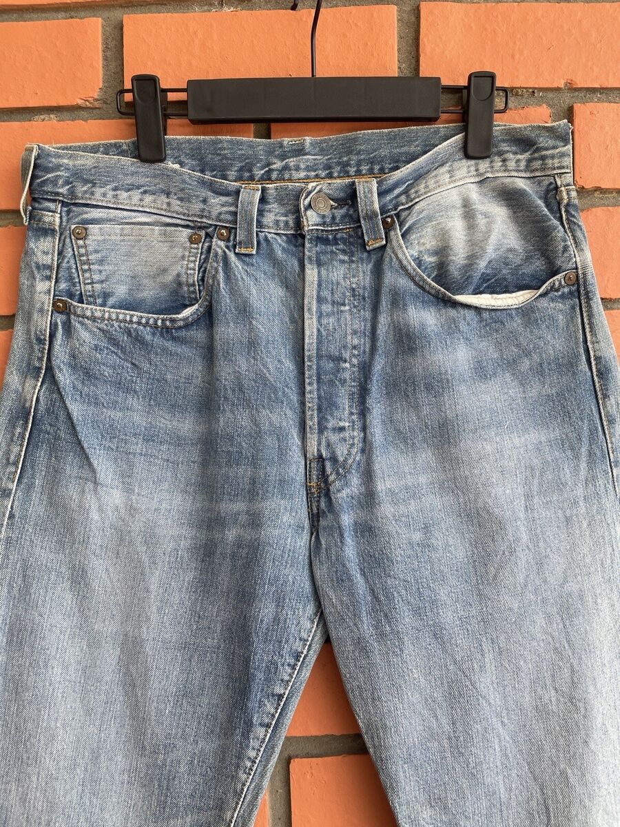 Levis LVC 501XX Leather Patch Hidden Rivet 50's Stone Washed Levis LVC 501XX Leather Patch Hidden Rivet 50's Stone Washed