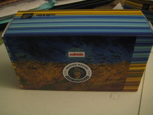 Marklin Z 82931 Message Wagon - Vincent Van Gogh -Sold out at Factory NIB - Picture 8 of 9