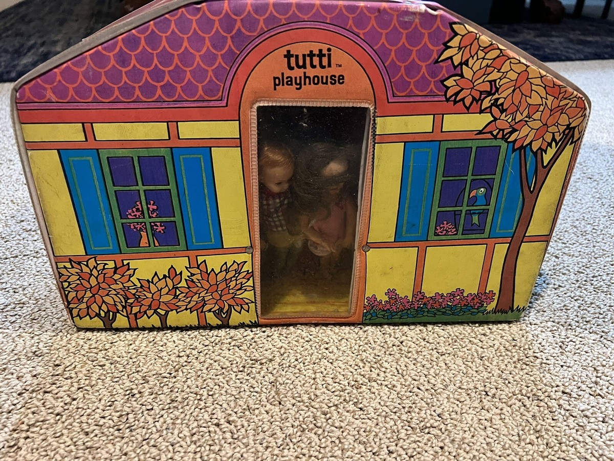 Barbie Vintage 1965 Tutti And Twin Brother Todd Rare HTF Poseable