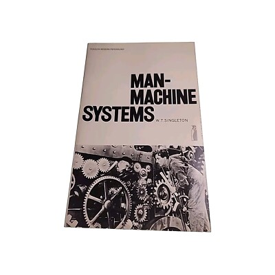 Man Machine Systems Singleton Penguin 1974 Paperback Book