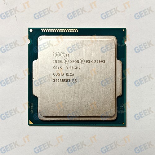 ✅Intel Xeon E3-1270v3 SR151 3.5GHz 4C / 8T 8MB 80W LGA1150 CPU E3 1270 v3 - Picture 4 of 7