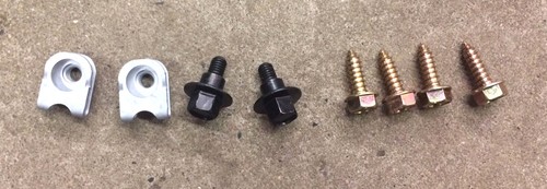 Kit de soporte de matrícula frontal genuino OEM Honda Accord 2 puertas 2011-2012 soporte - Imagen 2 de 2
