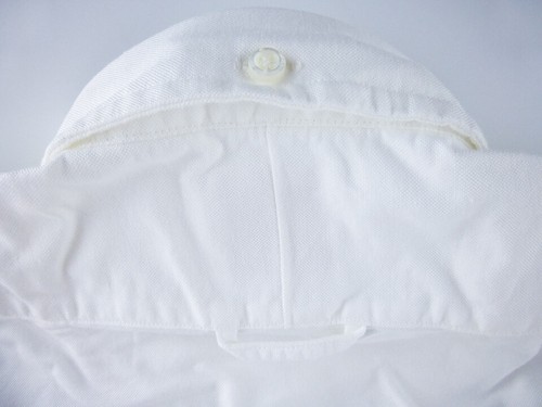 Brooks Brothers Shirt White Oxford BD Collar XXS Slim Fit USA TB 0 - 14.5 New - Picture 6 of 11