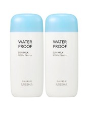 MISSHA All Around Safe Block Waterproof Sun Milk SPF50+ PA++++ 70ml + 70ml