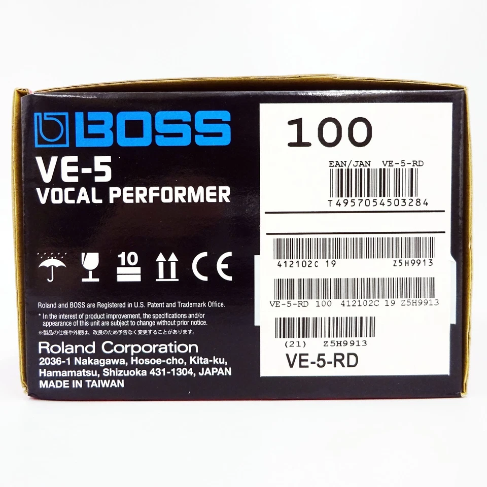 Boss VE-5-RD Vocal Performer Effects Processor Red Japan NEW - Image 4 of 4