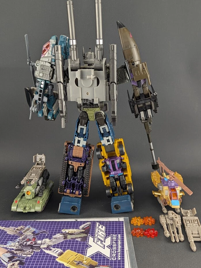 Transformers United Bruticus READ Fansproject Explorer Munitioner Upgrade Kit 02 - Image 3 of 4