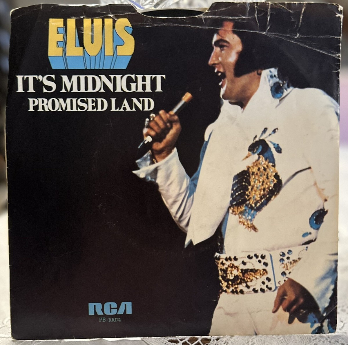 Elvis Presley, It's Midnight, Promised Land 1976, 45 | eBay
