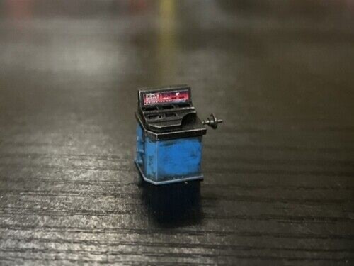 Miniature 1/64 Diorama Car Garage Props Model Car Workshop Repair Tool Scene - Picture 45 of 142