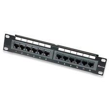 Intellinet Pannello Patch per Rack 10'' 12 Porte UTP Cat.6 1HE