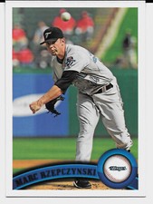 2011 Topps Series 2 Missing Foil #489 Marc Rzepczynski (BLUE JAYS)