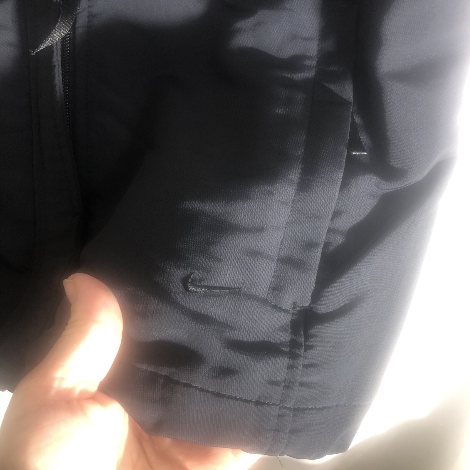 NIKE SOFTSHELL RUNNING VEST LIGHTWEIGHT FULL ZIP … - image 8