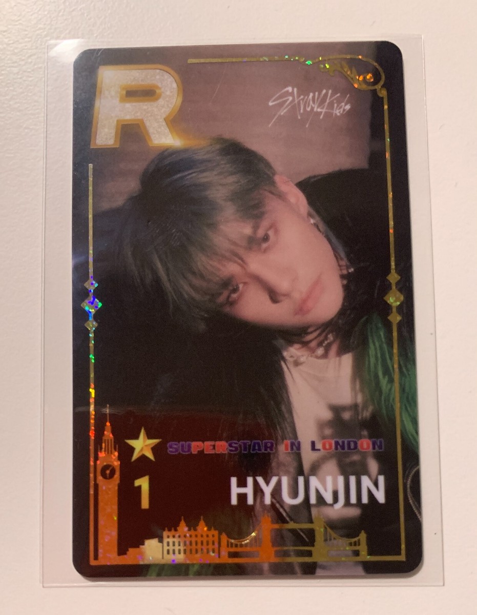 Straykids SKZ SuperStar LONDON Official PVC Photocard HYUNJIN