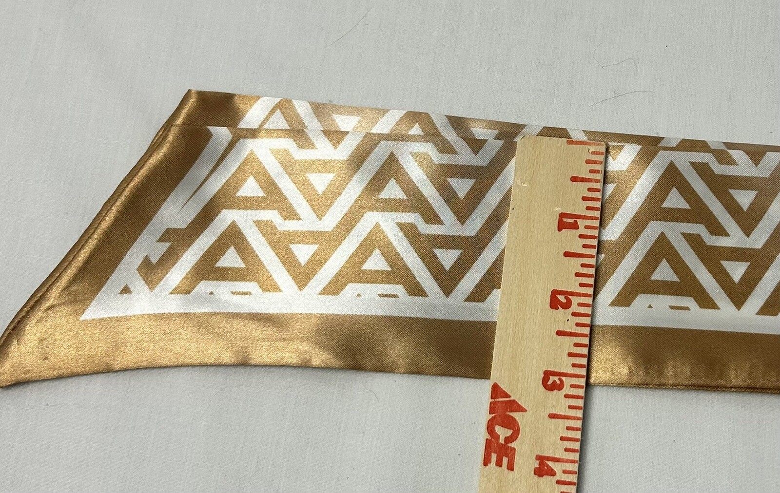 Scarf Hold Pattern Silky Rectangular Ladies Light… - image 4