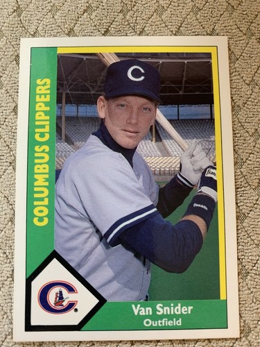 1990 CMC AAA/ProCards Columbus Clippers - Individual Picks Very Good/NM Cond - Picture 4 of 8