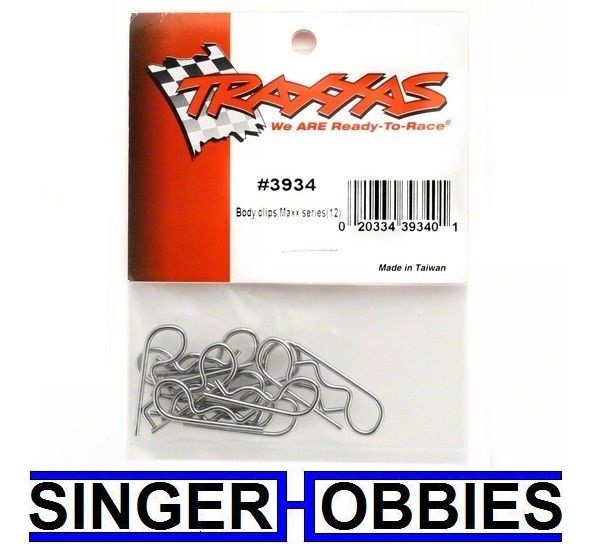 Traxxas 3934 Body Clips Maxx (12) -NEW IN PACKAGE- TRA3934 TRA1 | eBay